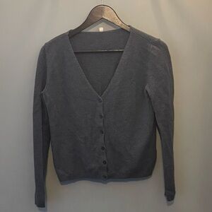 Babaton Charcoal V-Neck Sweater